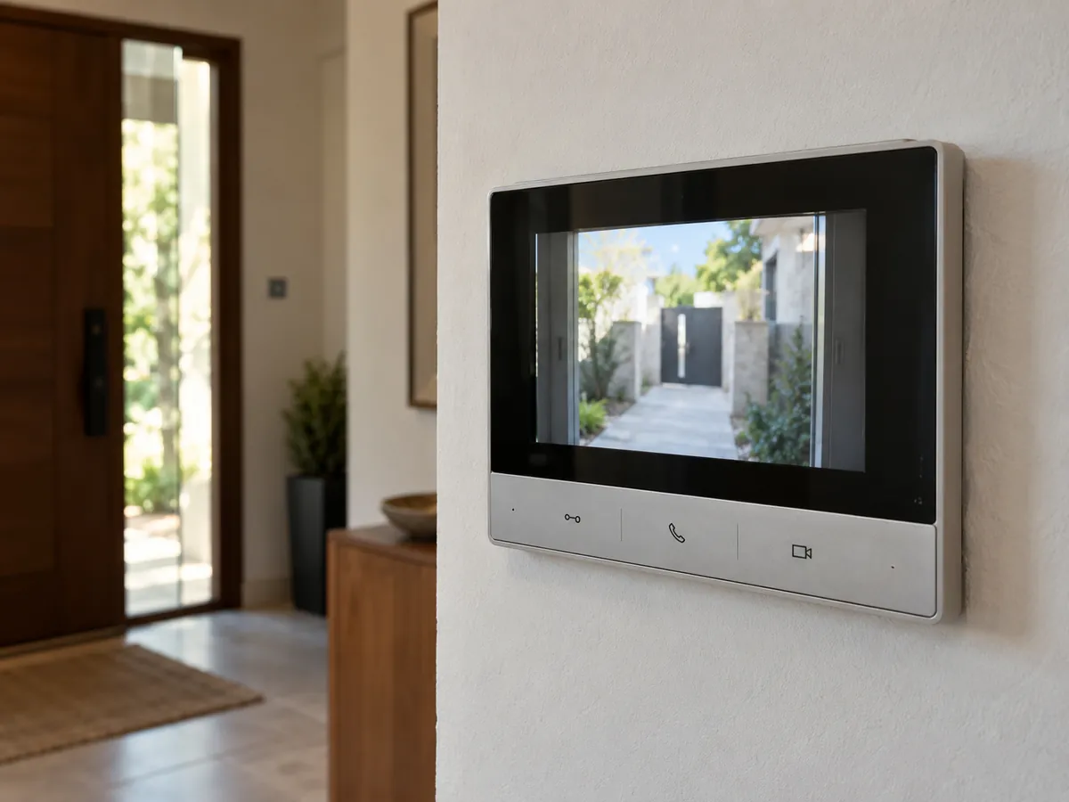 Indoor video intercom monitor
